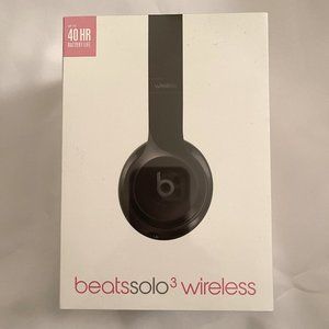 Beats by Dre Solo (3) Wireless Headphones -- FACTORY SEALED